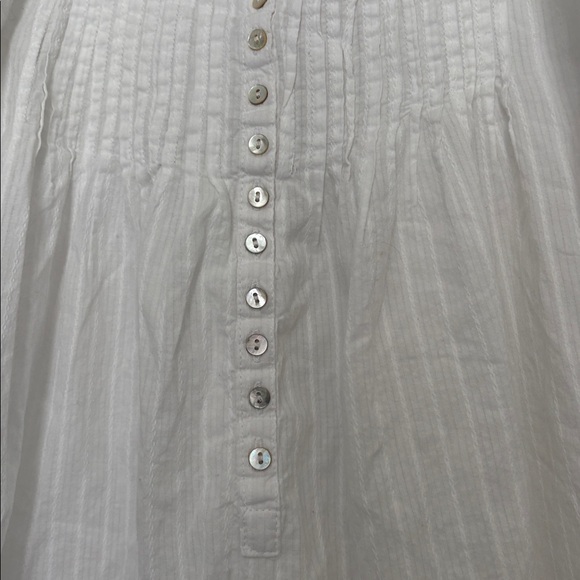 Eileen West White Lace-Trimmed Gown - Picture 2 of 6